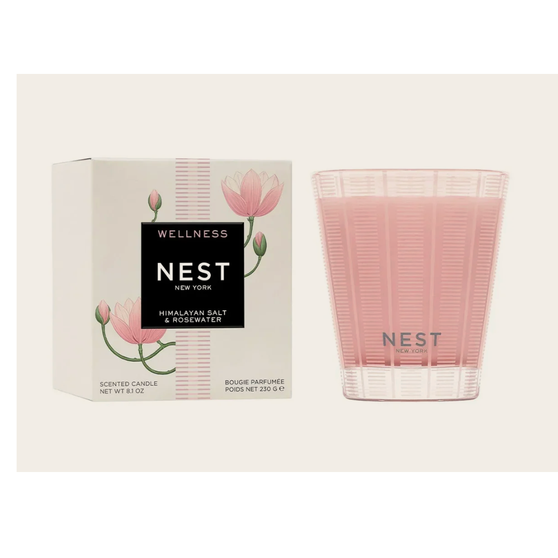 Himalayan Salt & Rosewater Classic Candle