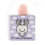 If I were a Unicorn board book with a pink faux fur tuft on top