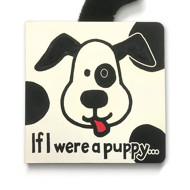 If I Were a Puppy Book (Black & Cream)