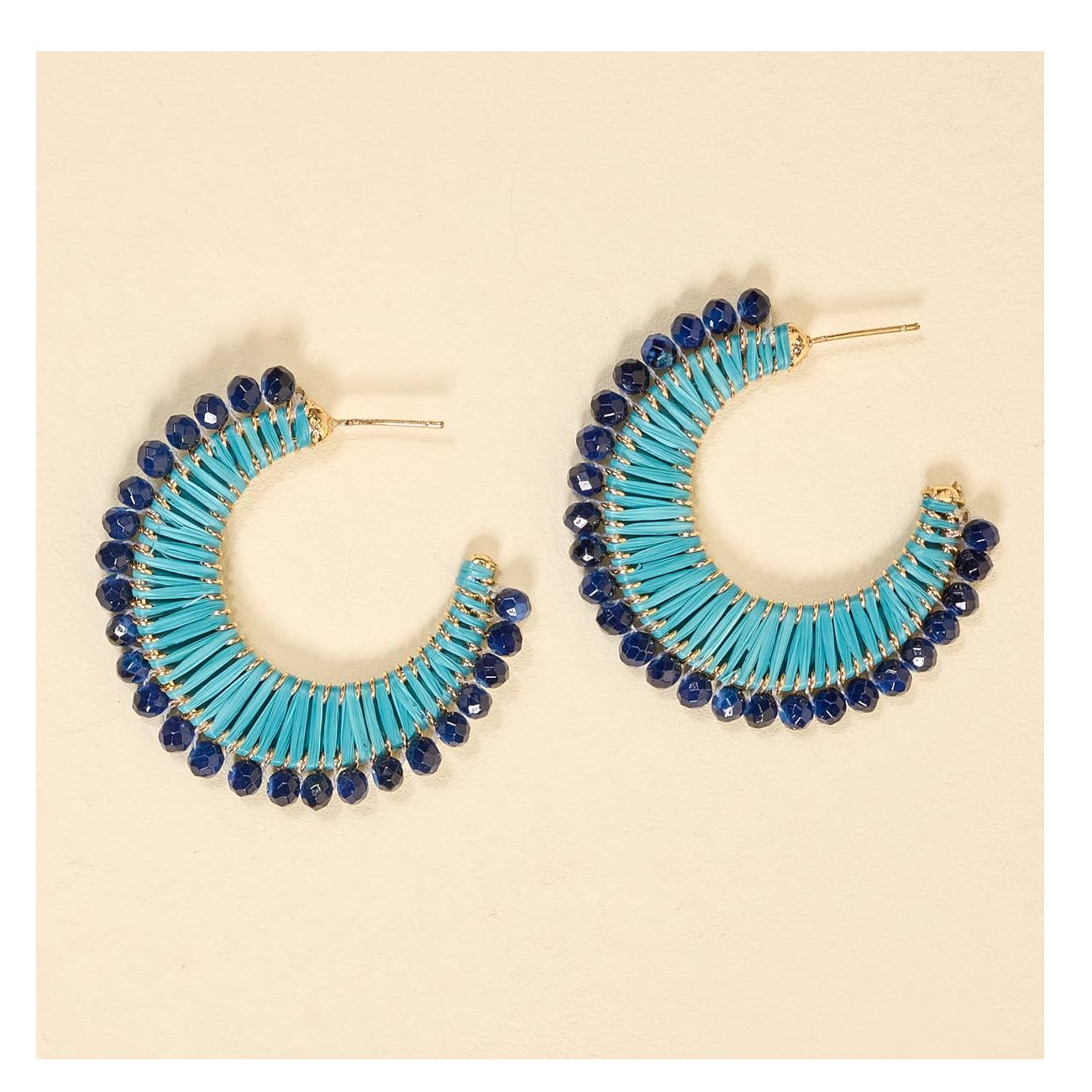 It Girl Earrings - Blue