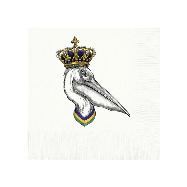 King Pelican Beverage Napkin