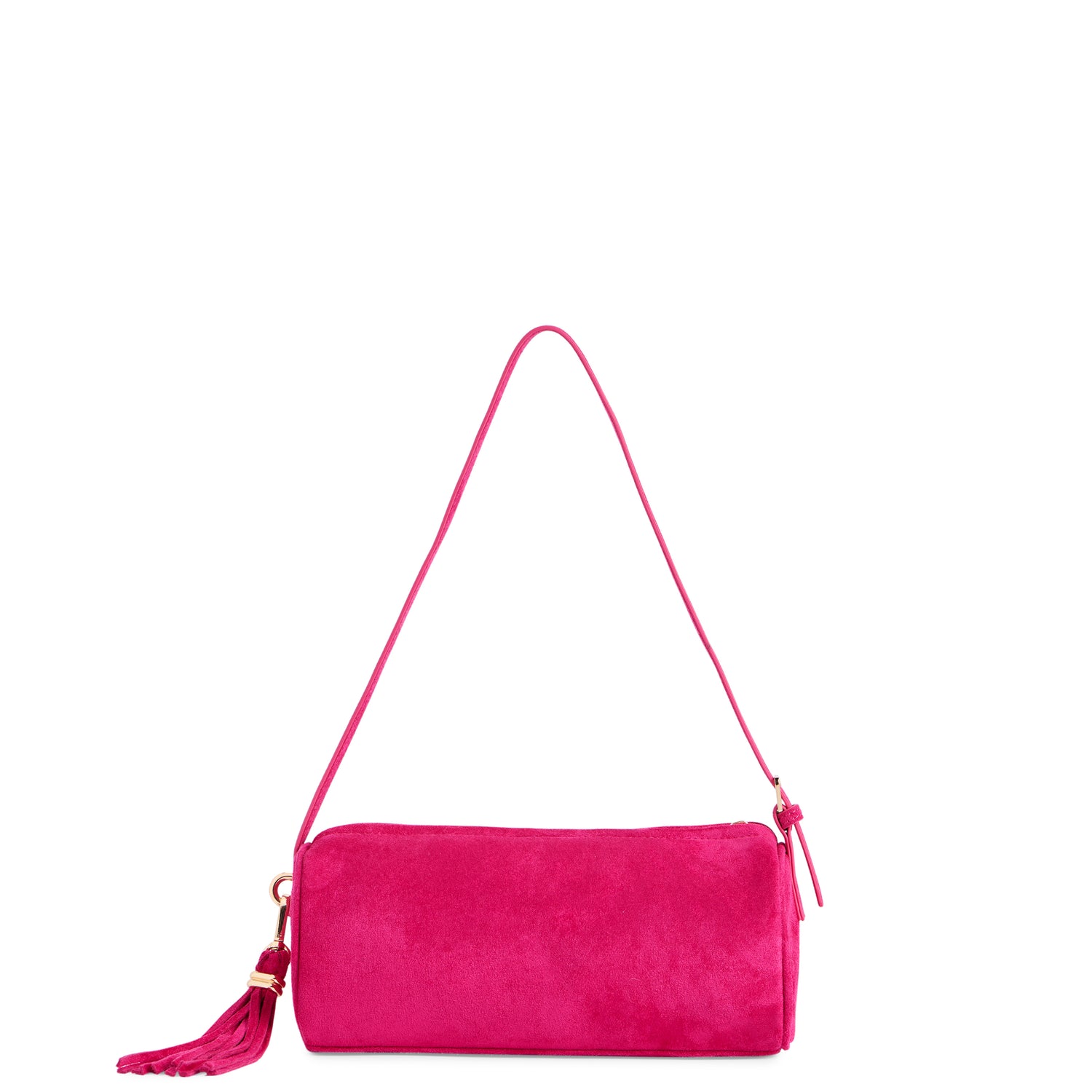 Kylie Barrel Shoulder Bag - Magenta