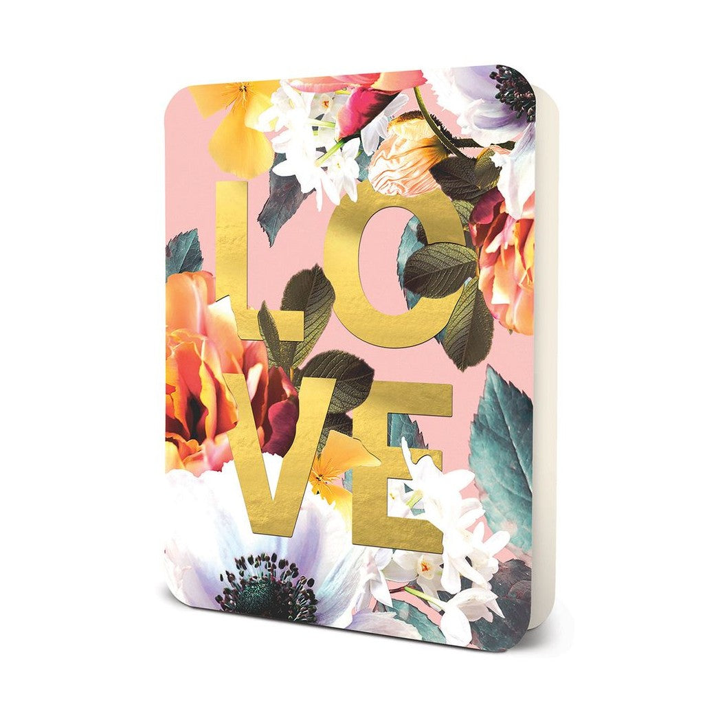 LOVE Floral Deluxe Greeting Card