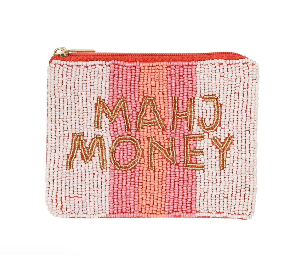 Mahj Money Beaded Pouch