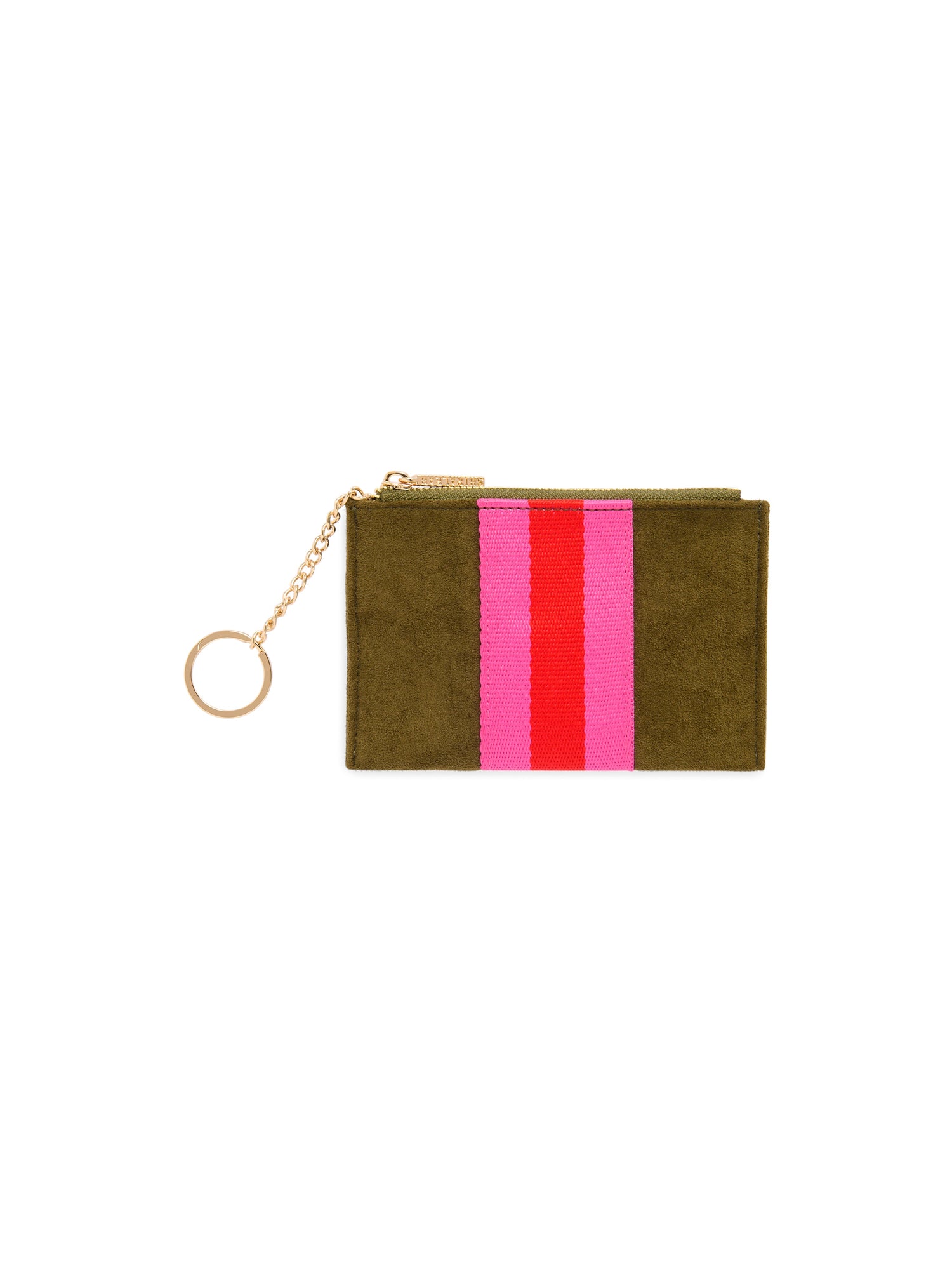 Milano Card Case / Key Ring - Olive
