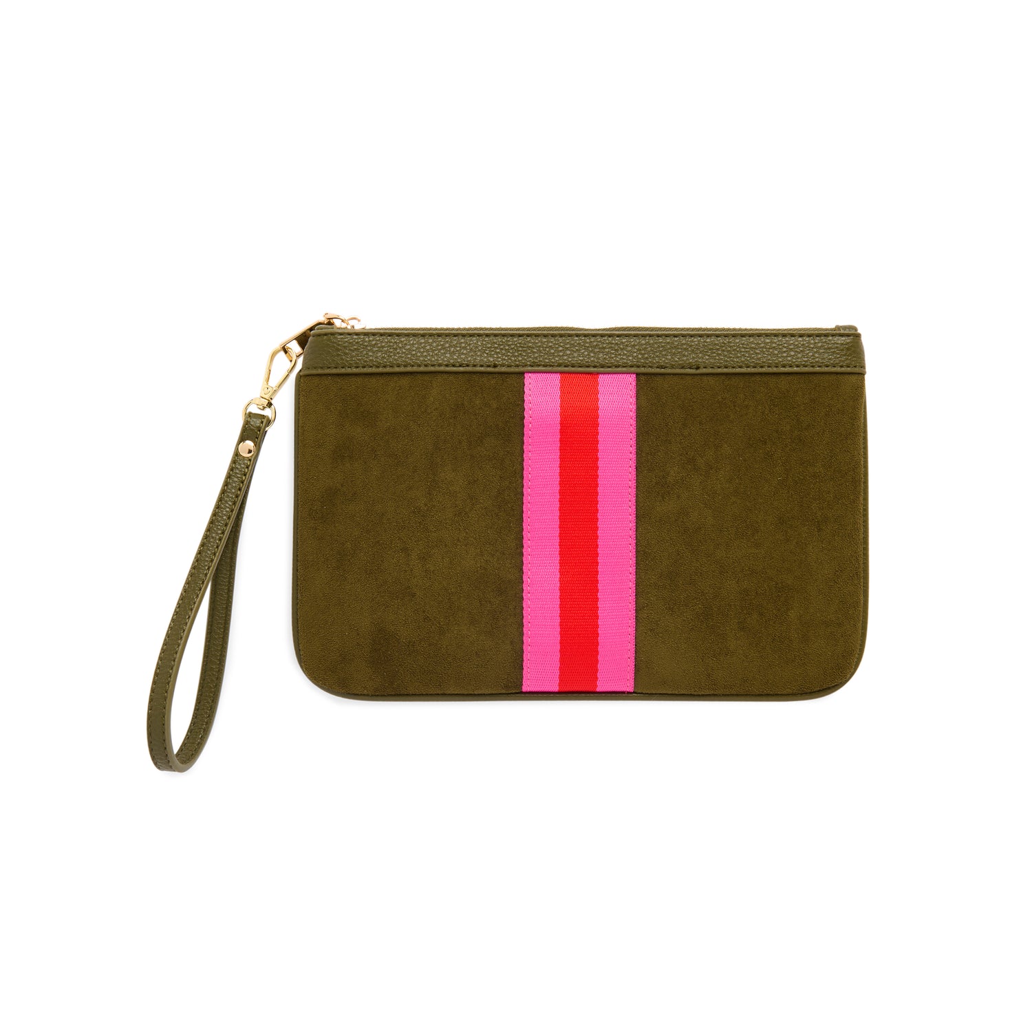 Milano Wristlet - Olive
