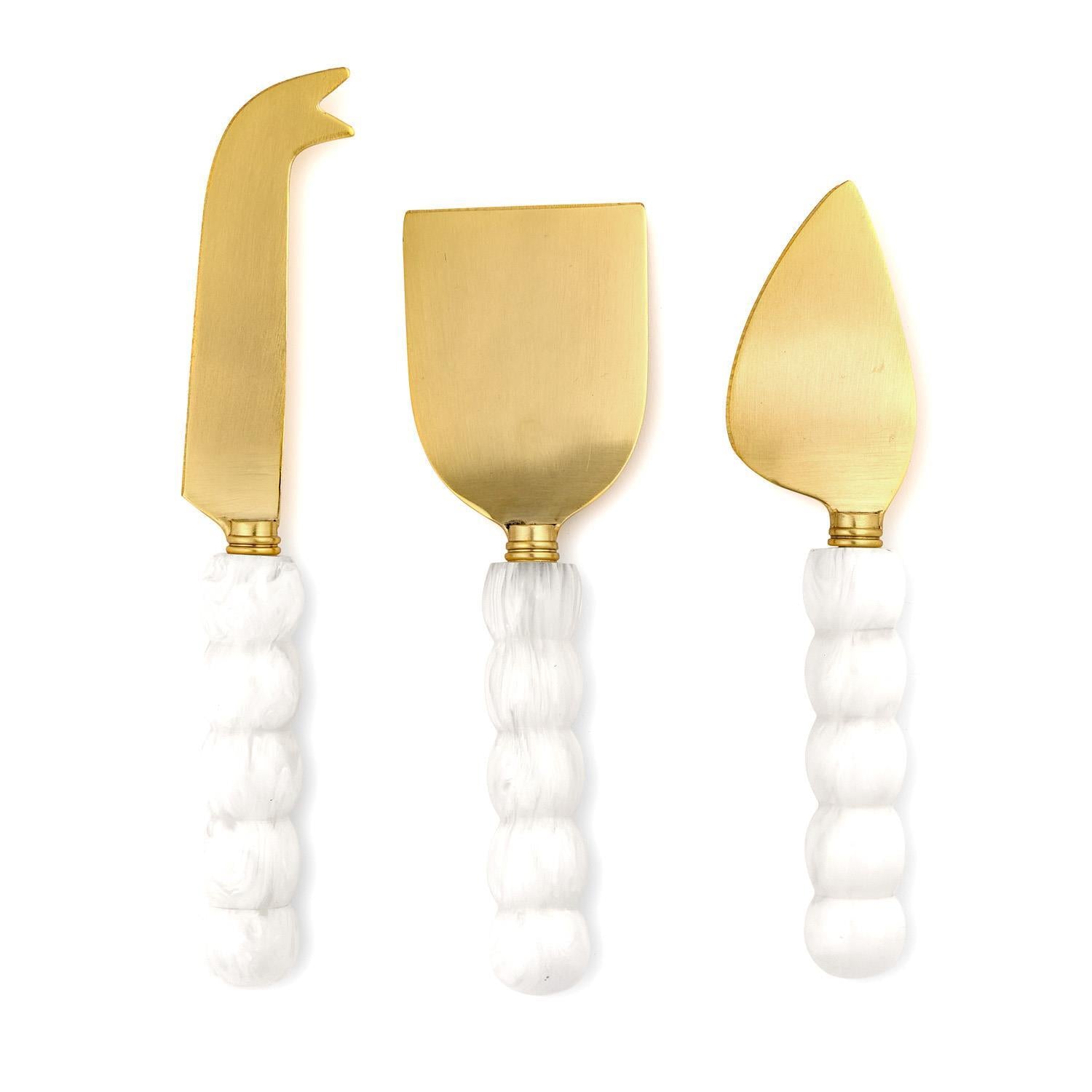 Modern Pop Set of 3 Cheese Knives