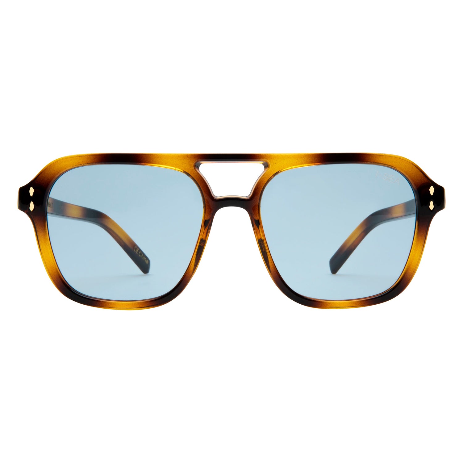 Monaco Sunglass - Tiger/Ocean