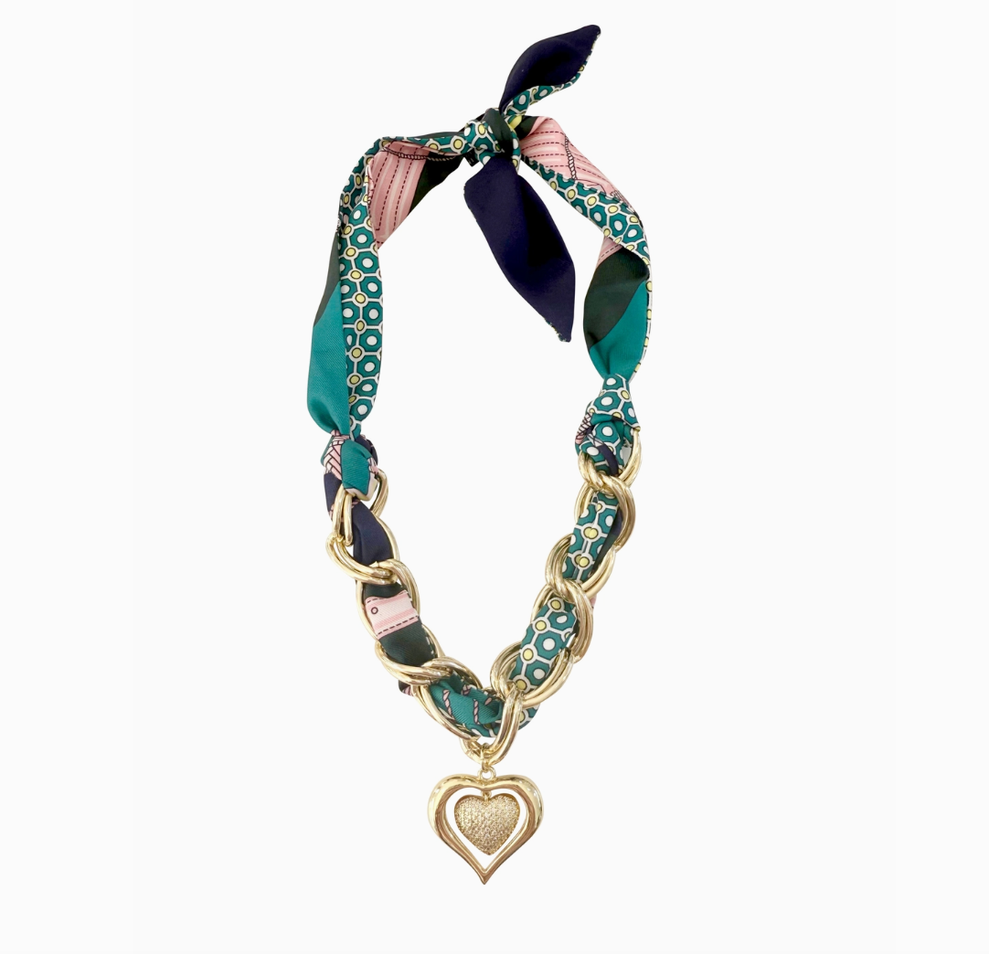 Oliver Scarf Chain Necklace