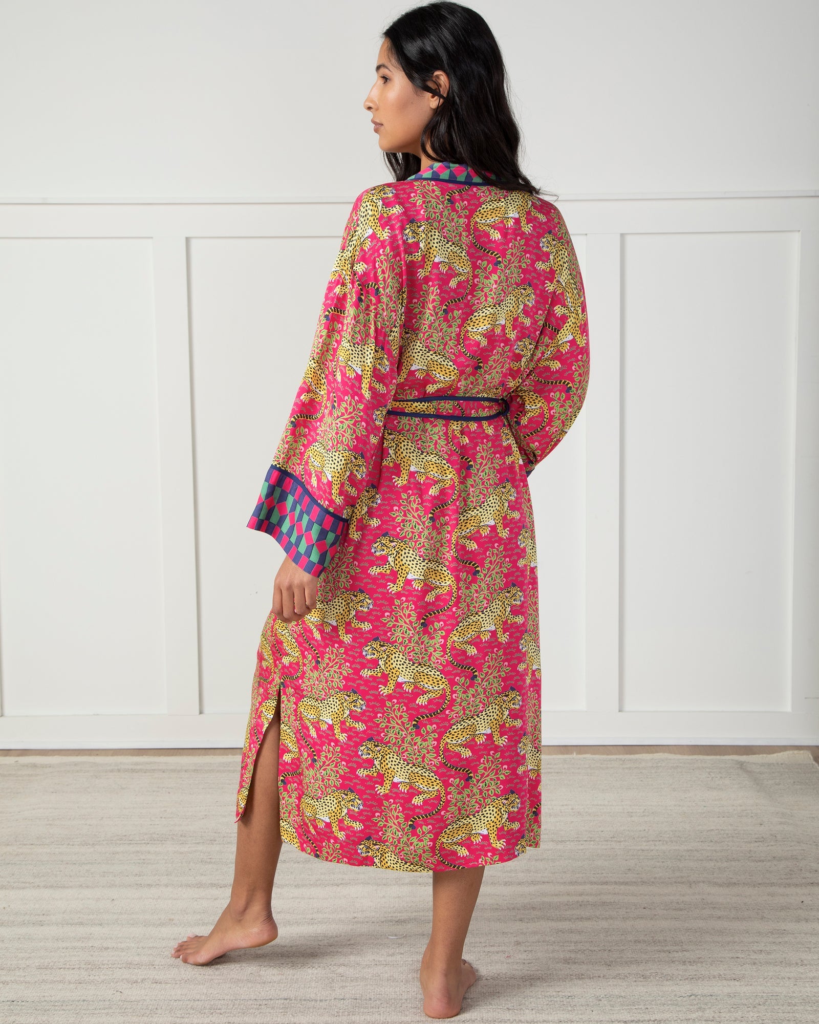 Bagheera Satin Robe