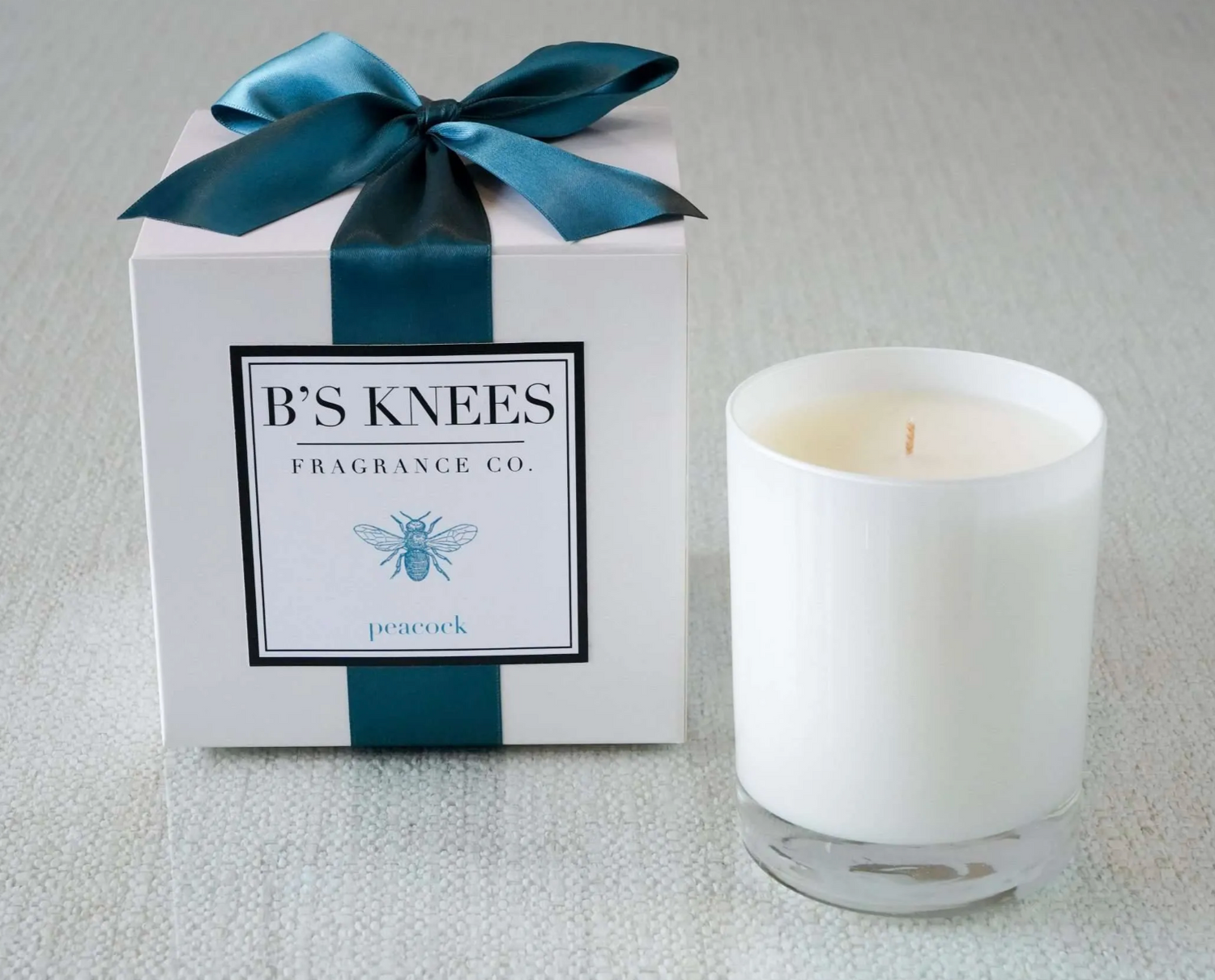 Peacock Candle