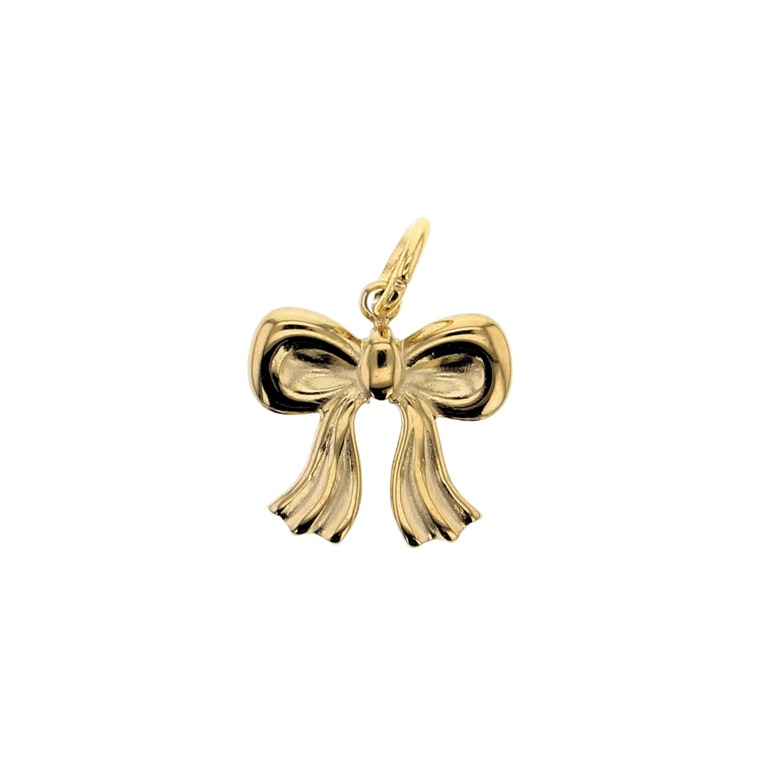 Petite Gold Bow Charm
