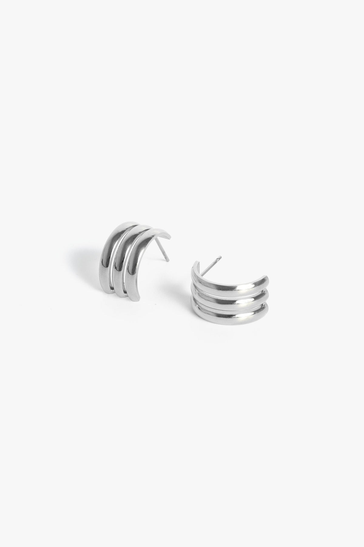 Petra Hoops - Silver