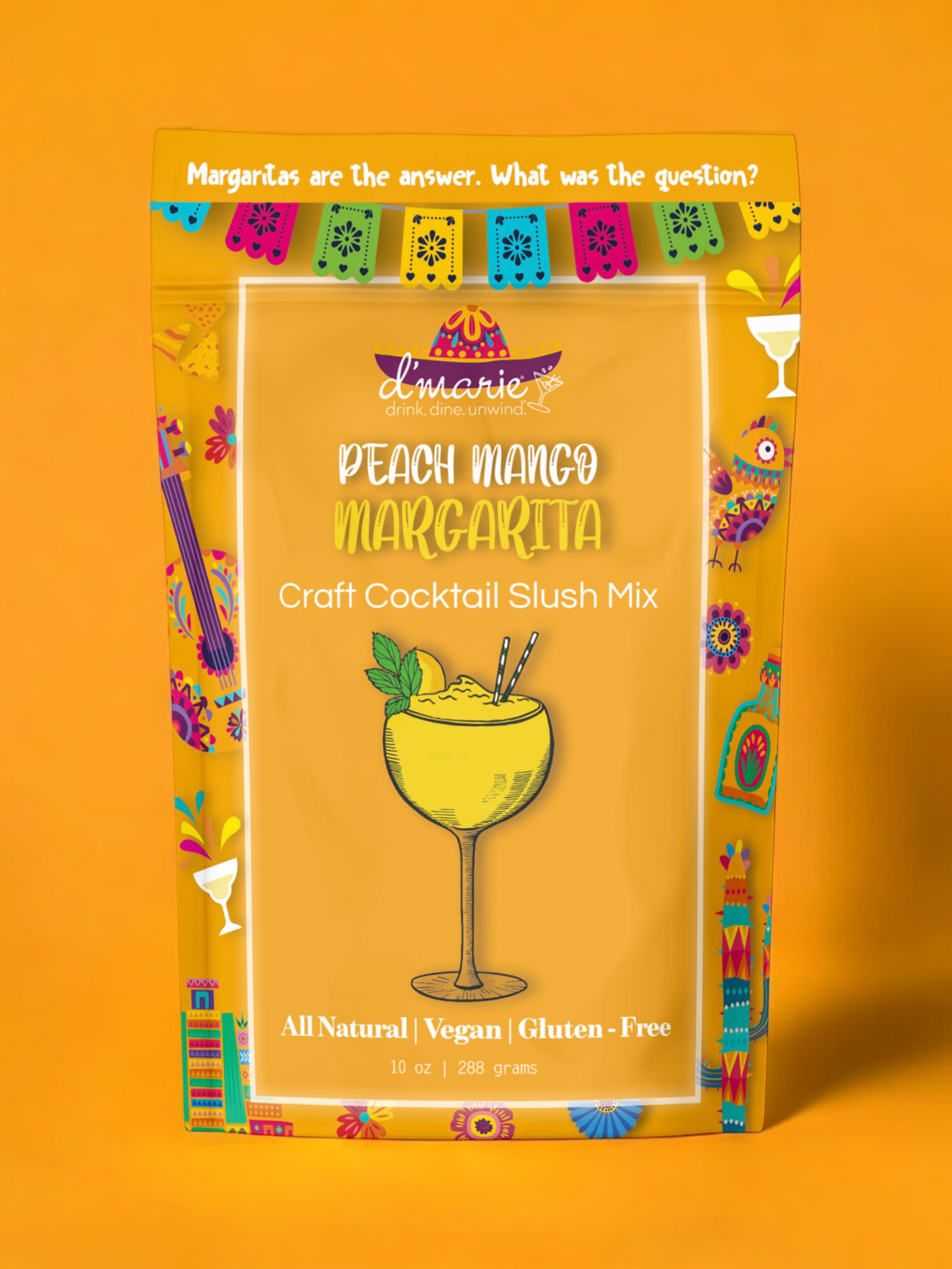 Peach Mango Margarita Cocktail Mix