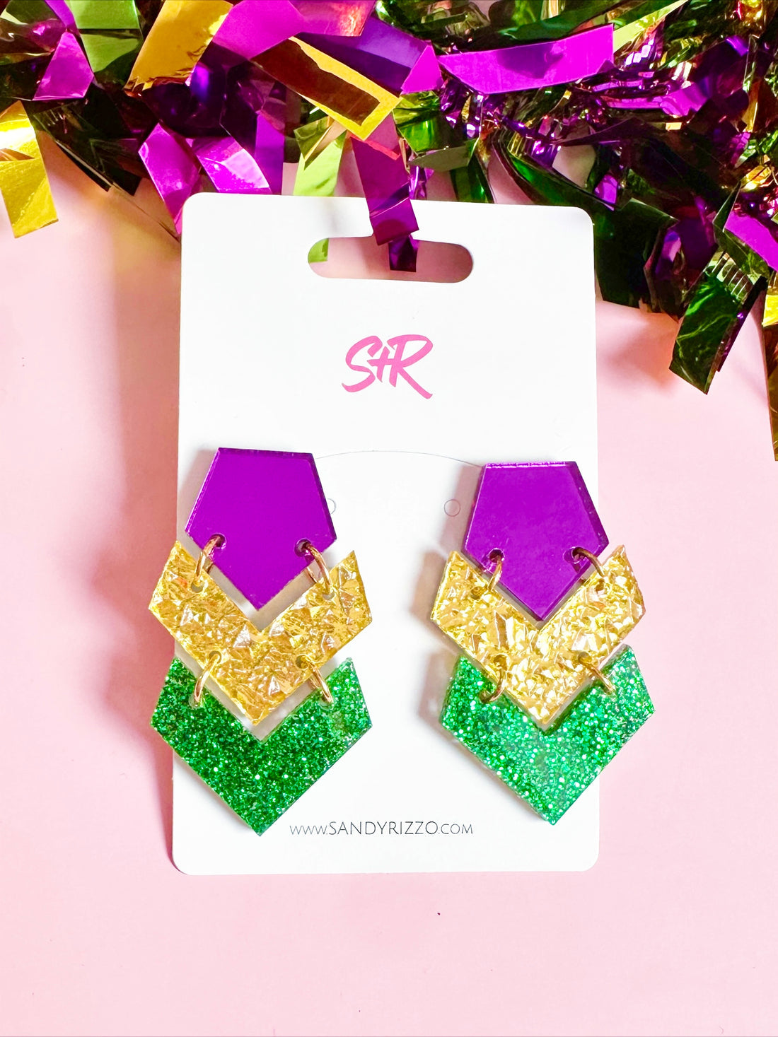 Mardi Gras Dani Earring