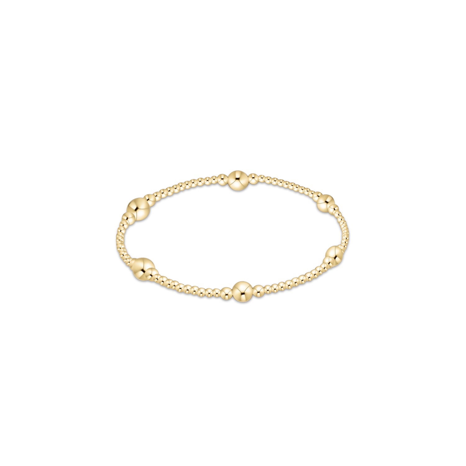 Purpose Gold 5mm Bead Bracelet