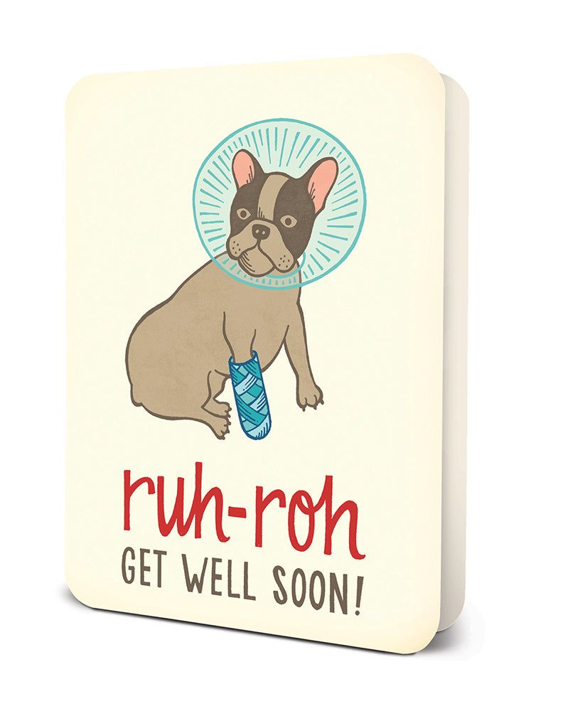 Ruh-Roh Deluxe Greeting Card
