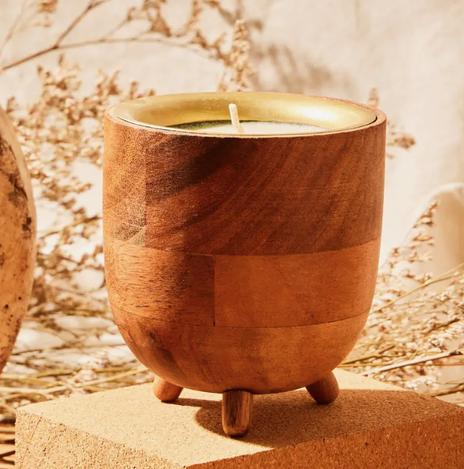 Cabernet Wood Candle