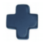 Dark blue plus sign icon