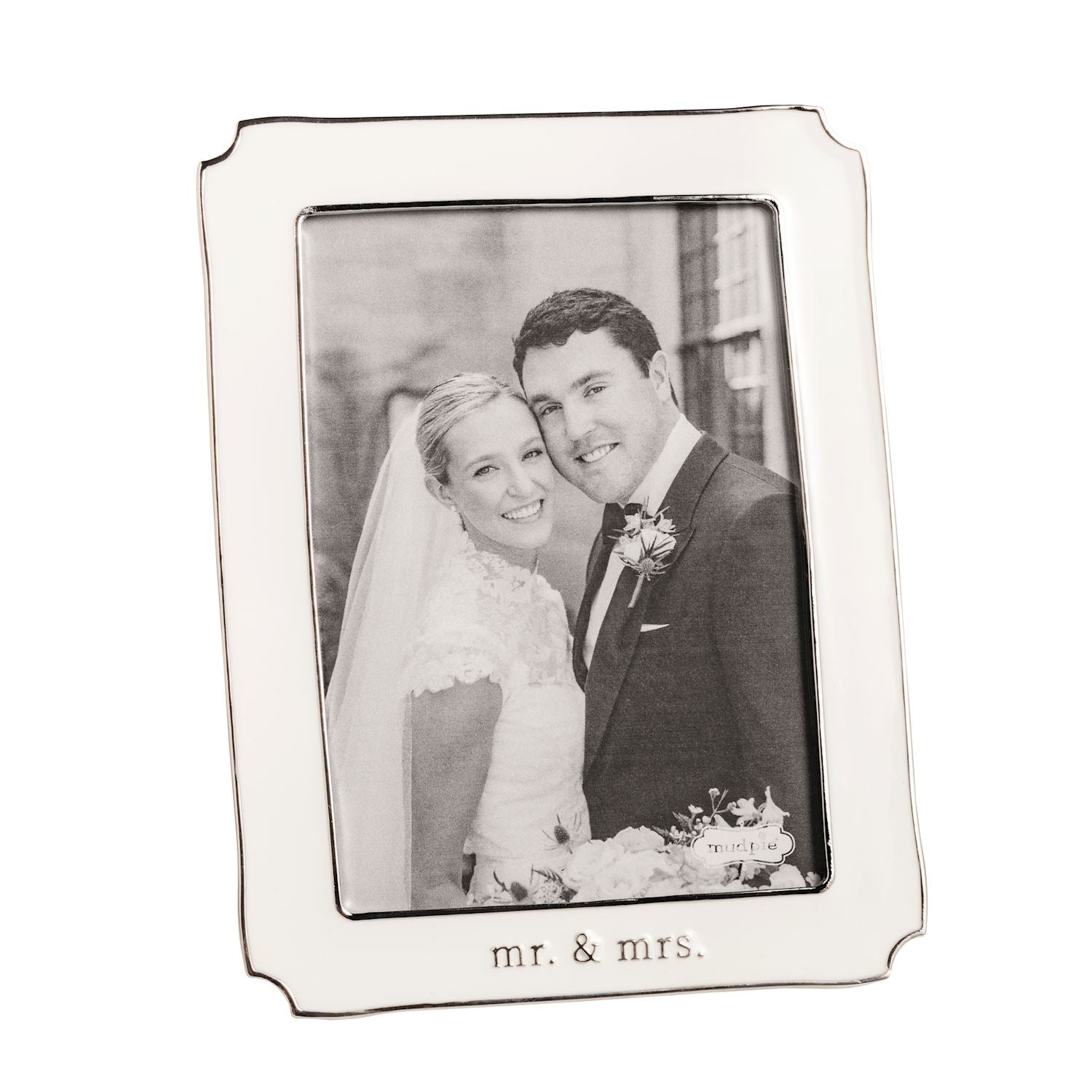 Small Mr. & Mrs. Enamel Frame