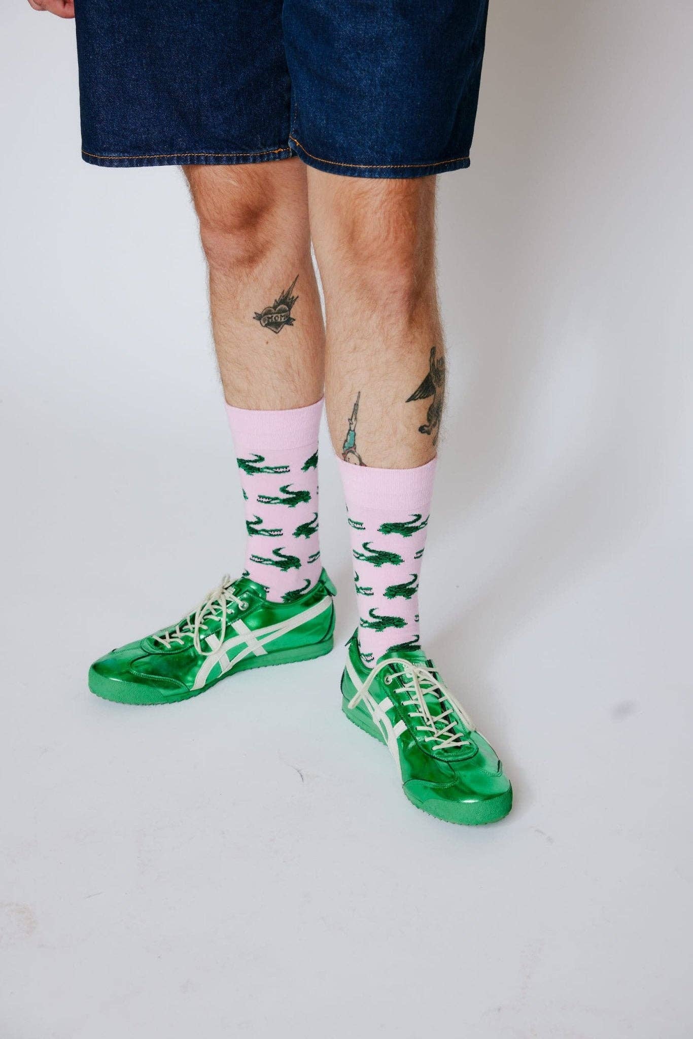 Socks - Pink Gator