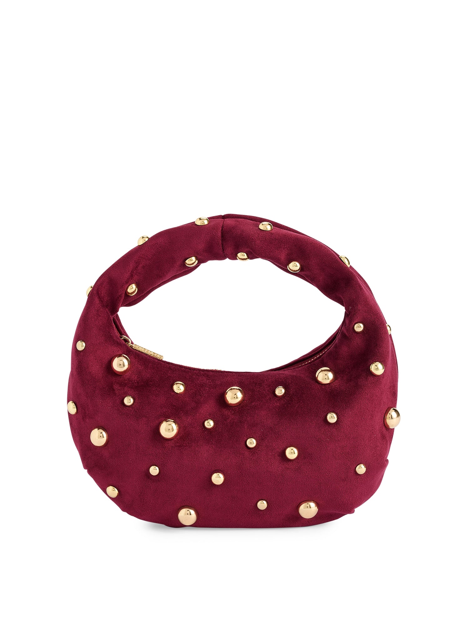 Sophia Top Handle Bag - Wine