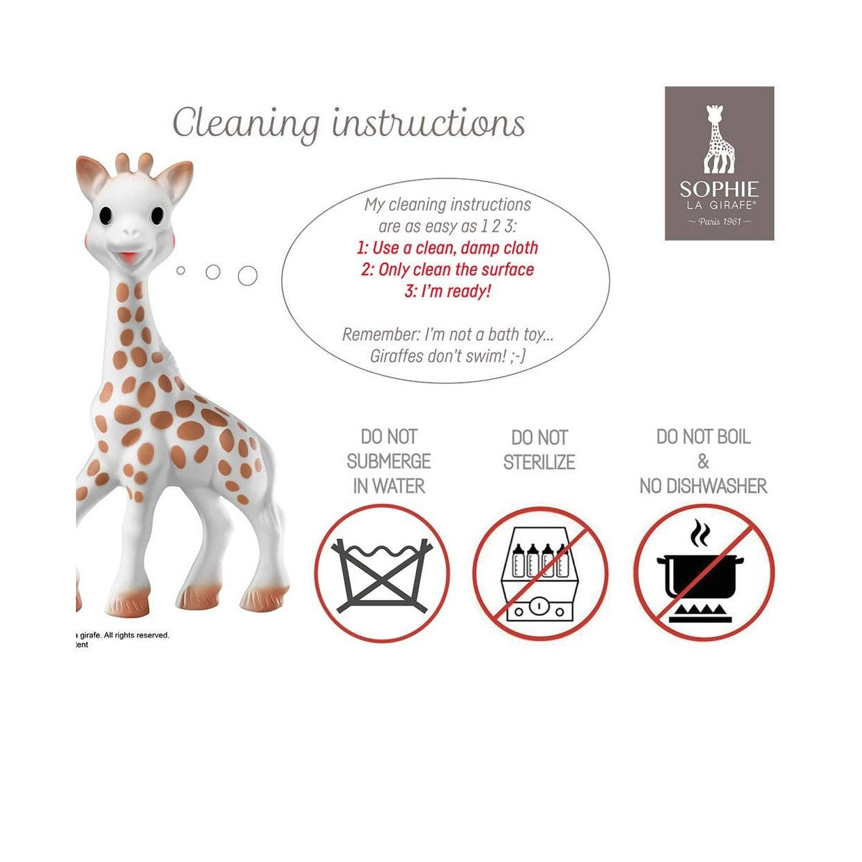 Sophie La Giraffe White Box- Classic
