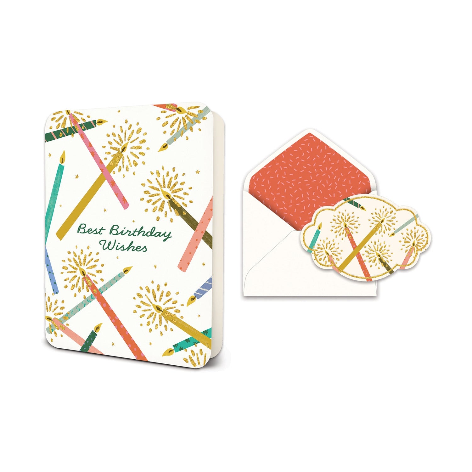Sparkling Wish Deluxe Greeting Card