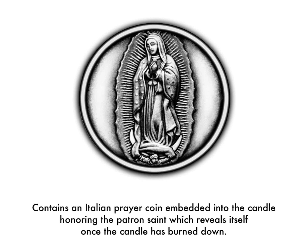 Special Edition Virgin Mary of Guadalupe Candle