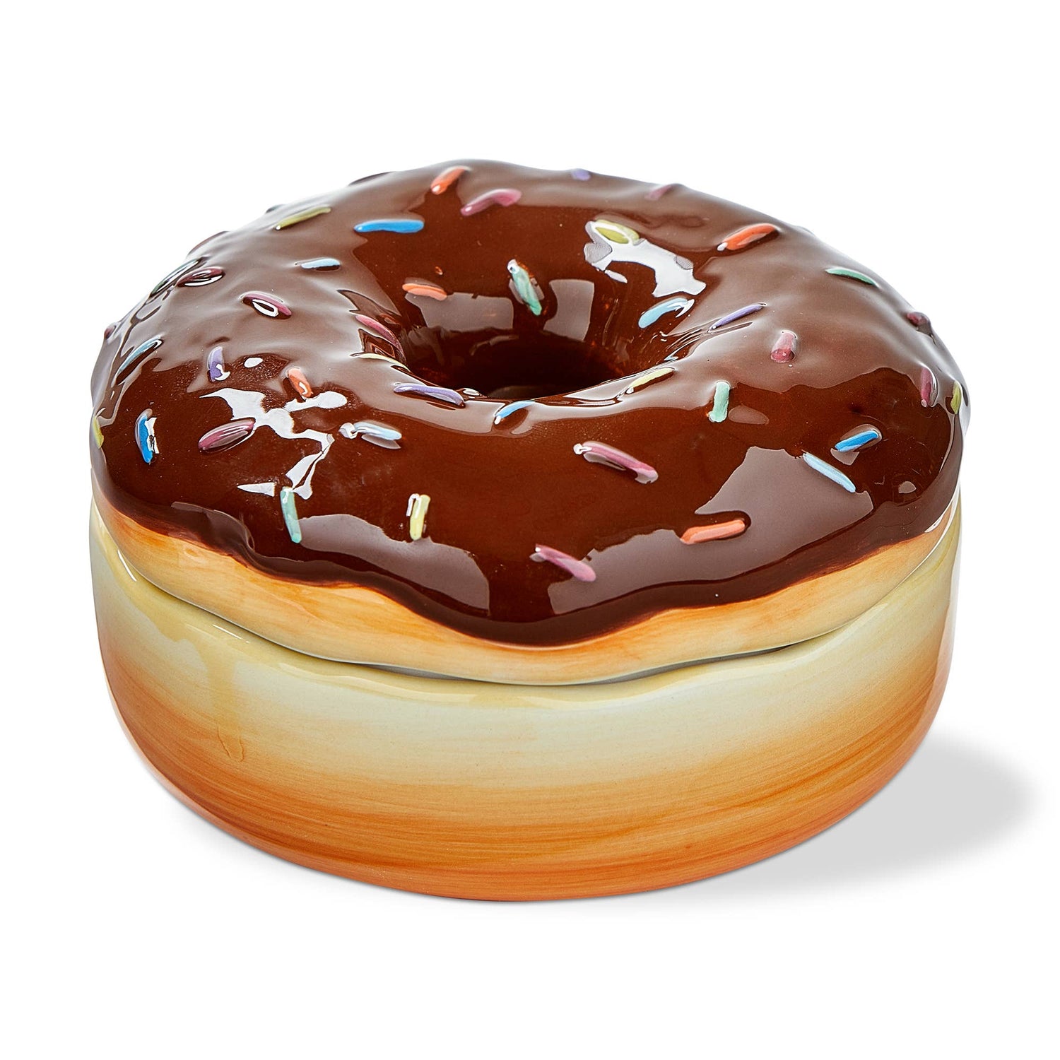 Sprinkle Donut Trinket Dish - Chocolate