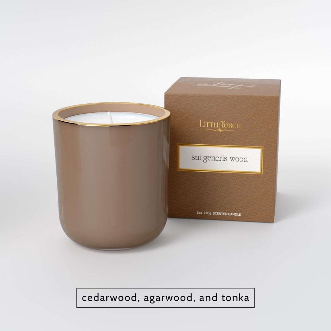 Sui Generis Wood Candle