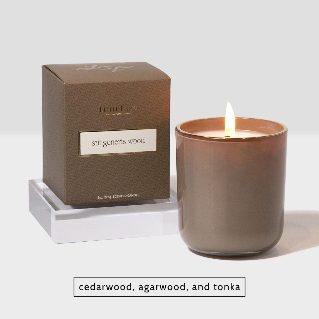 Sui Generis Wood Candle
