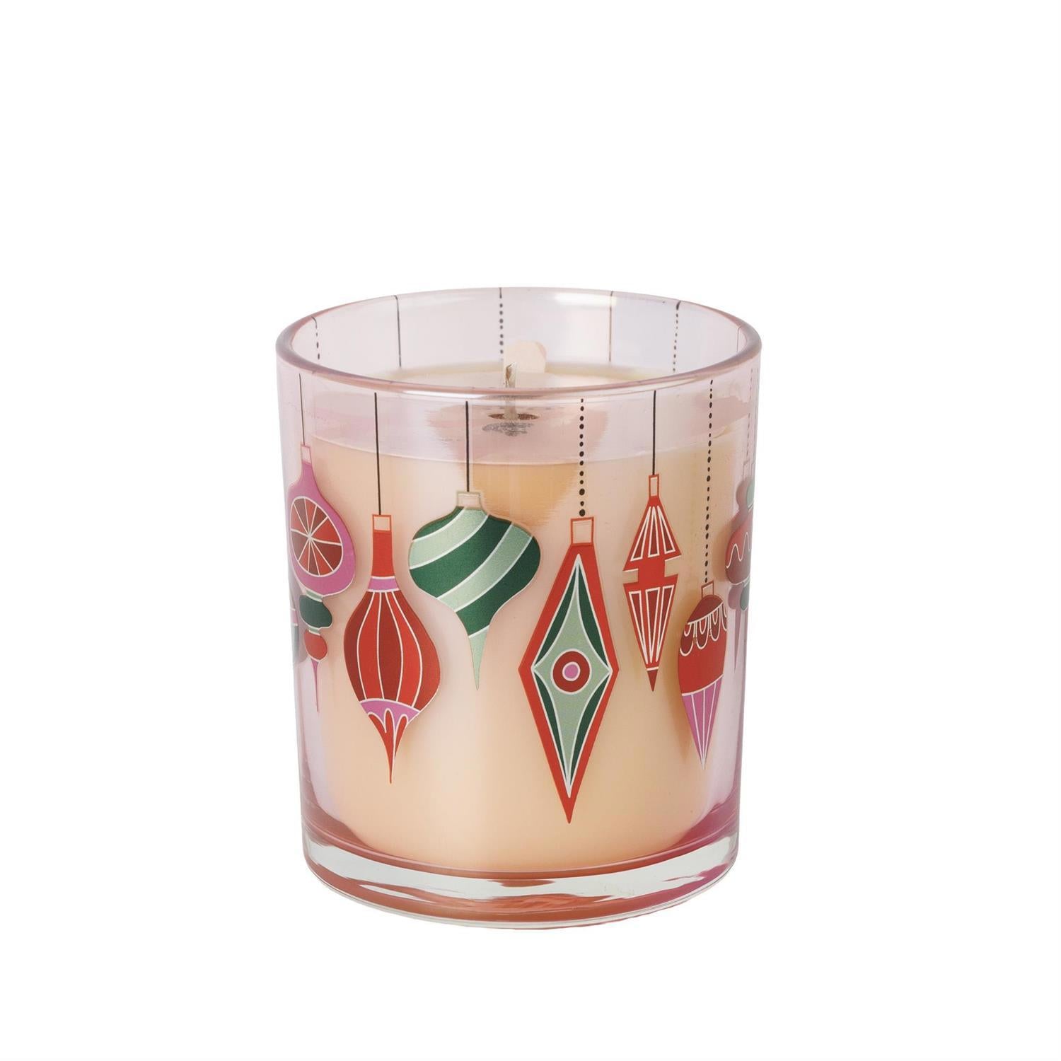Sweet Grace Ornament Decal Candle