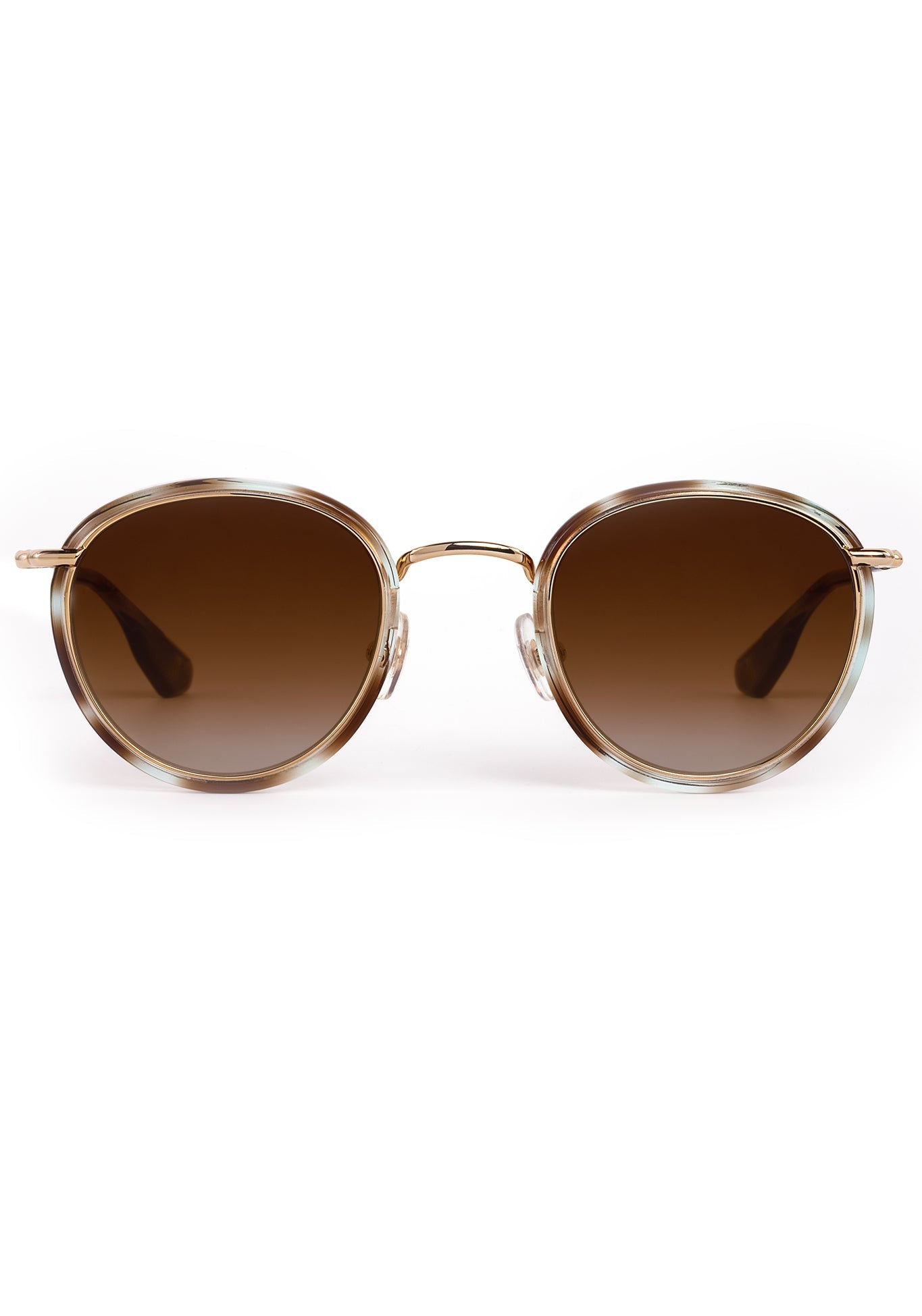 Tate Eyewear - Aquamarine Tortoise 18K