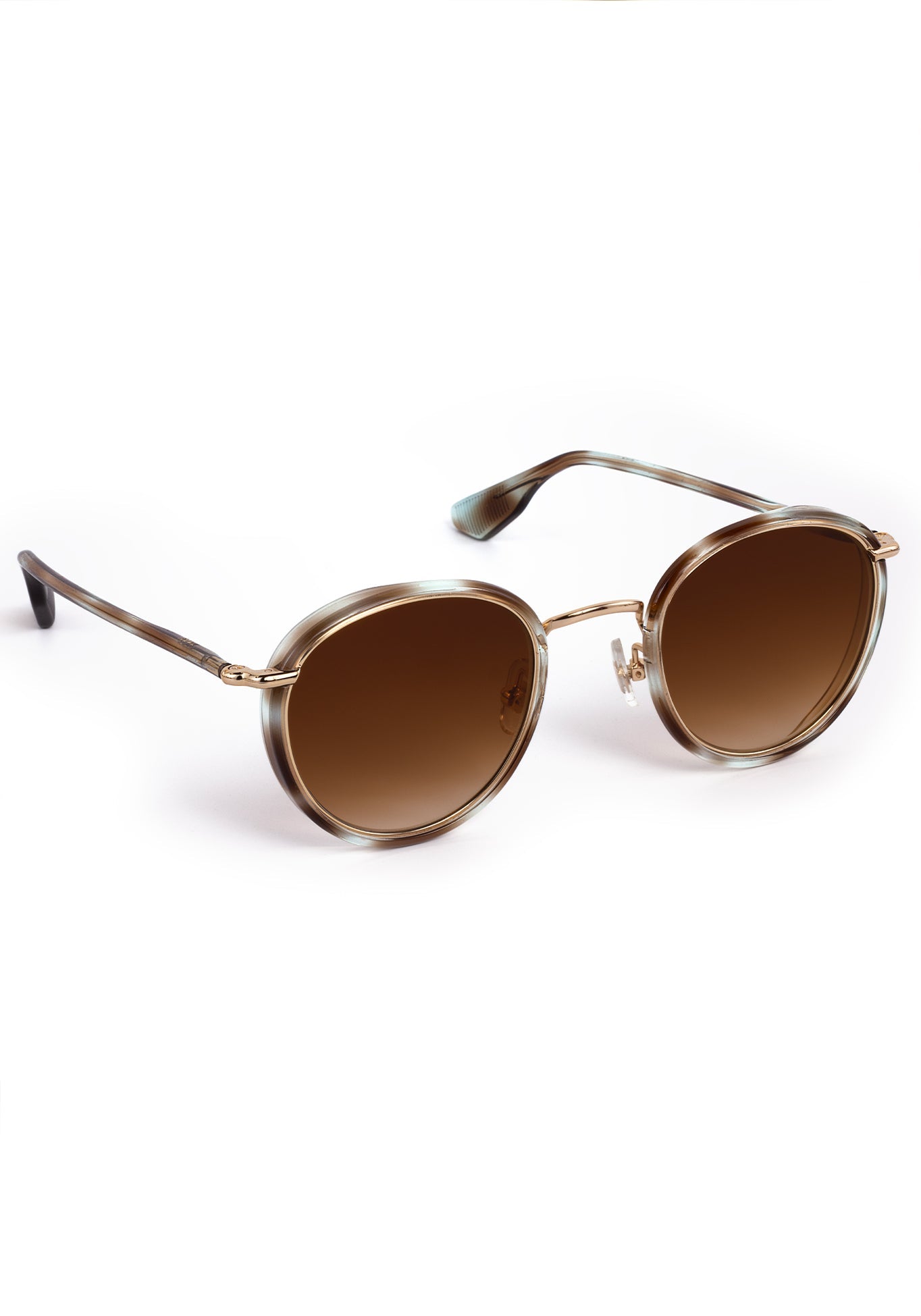 Tate Eyewear - Aquamarine Tortoise 18K
