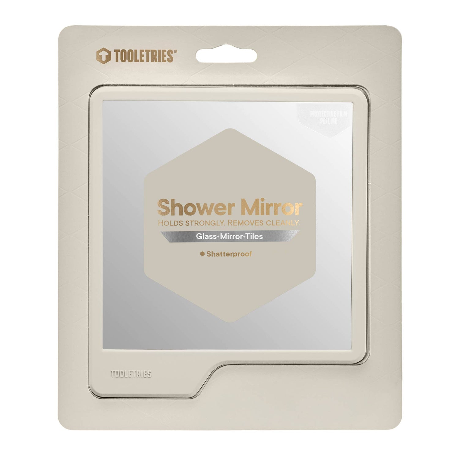 The Oliver - Shower Mirror - Sand