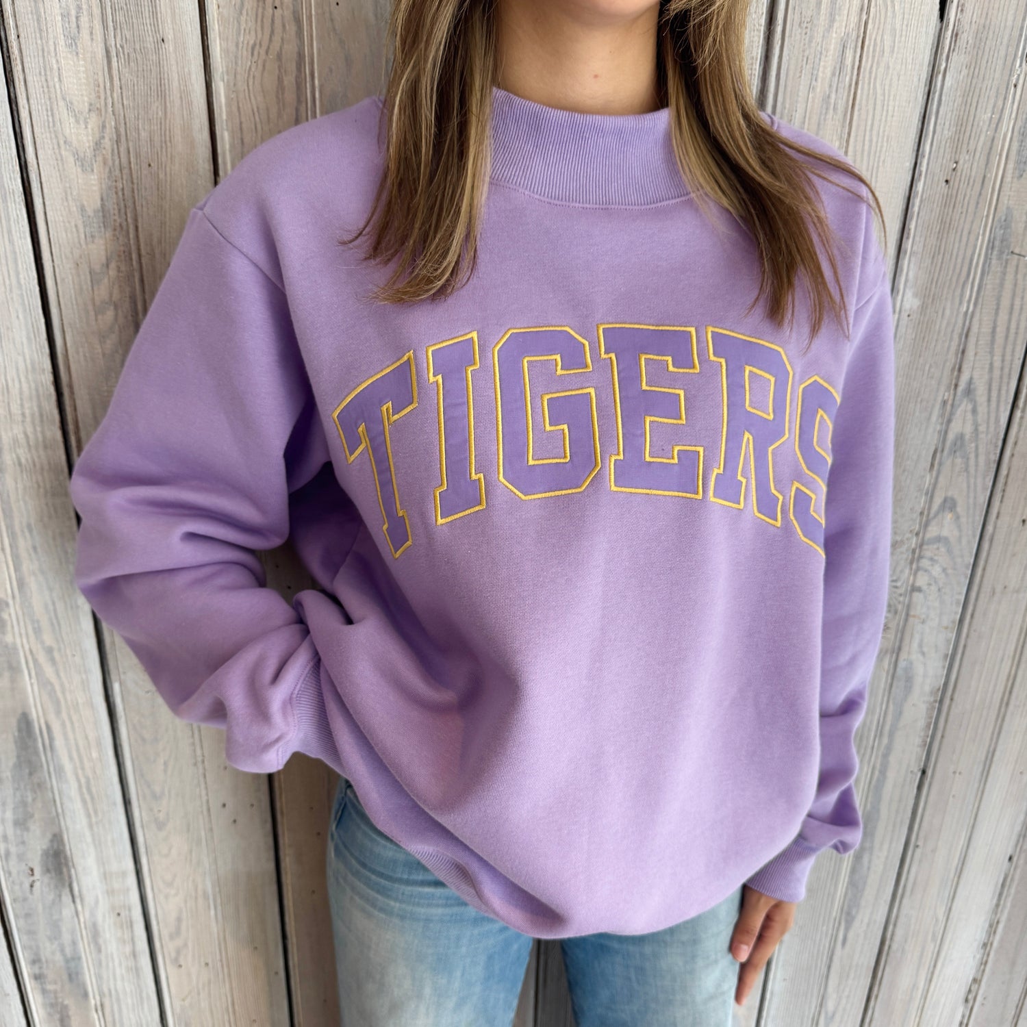 Tigers Mockneck Sweatshirt