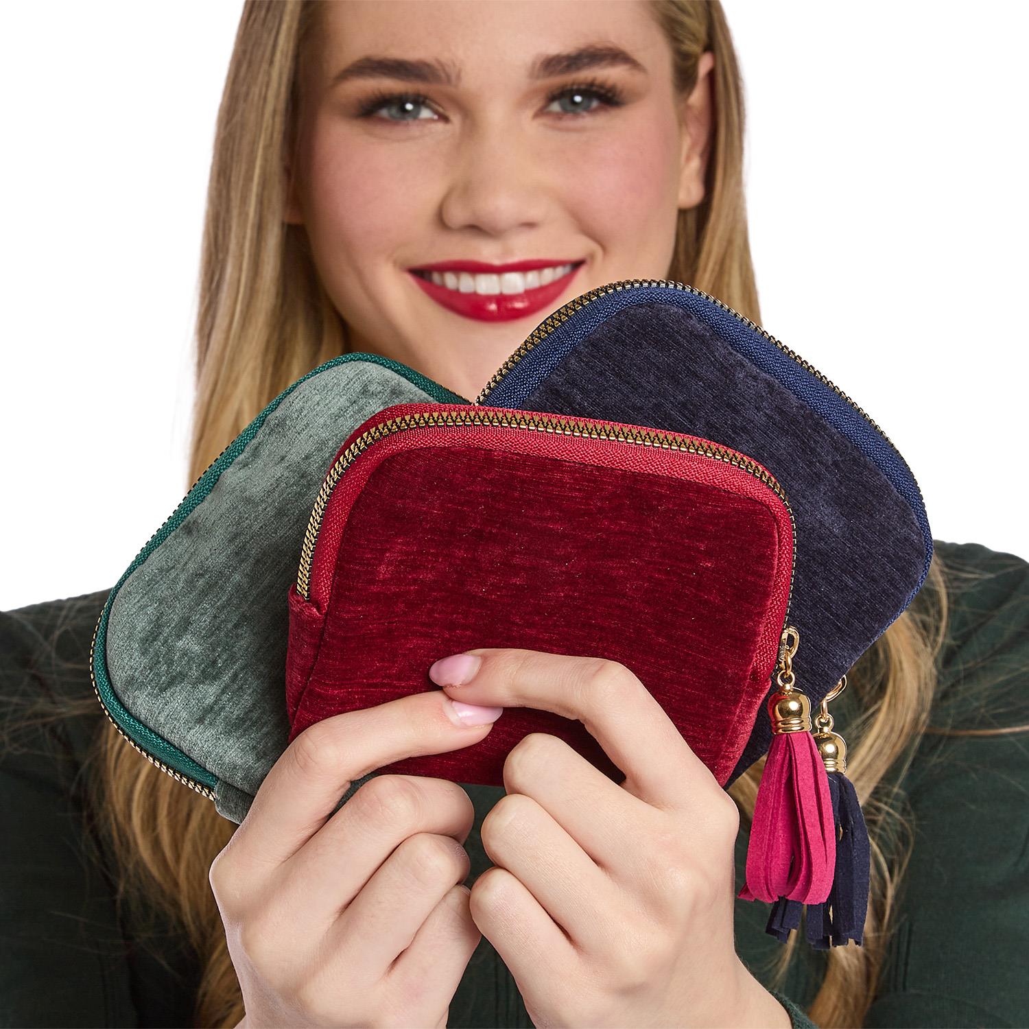 Velvet Pouch Organizer