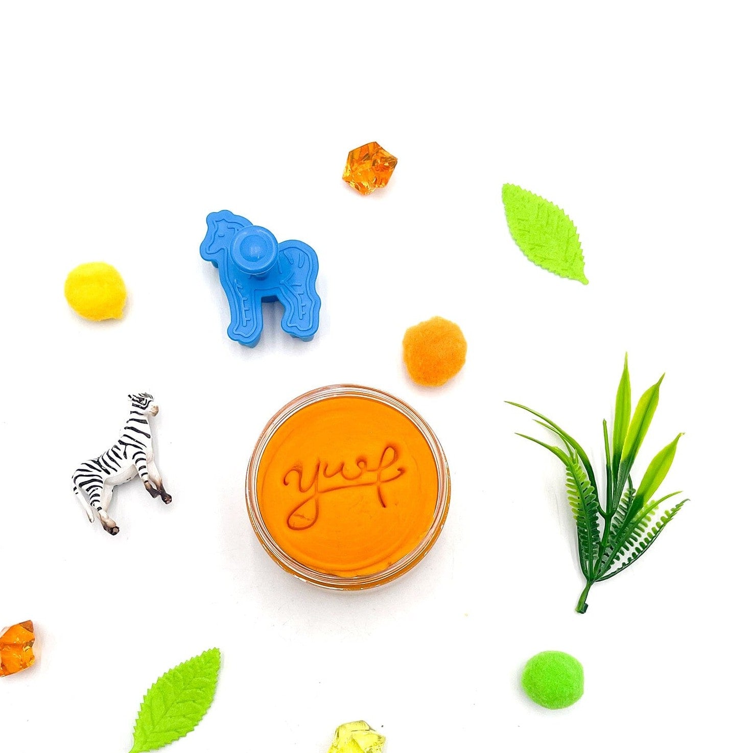 Zoo Grab & Go Dough Jar