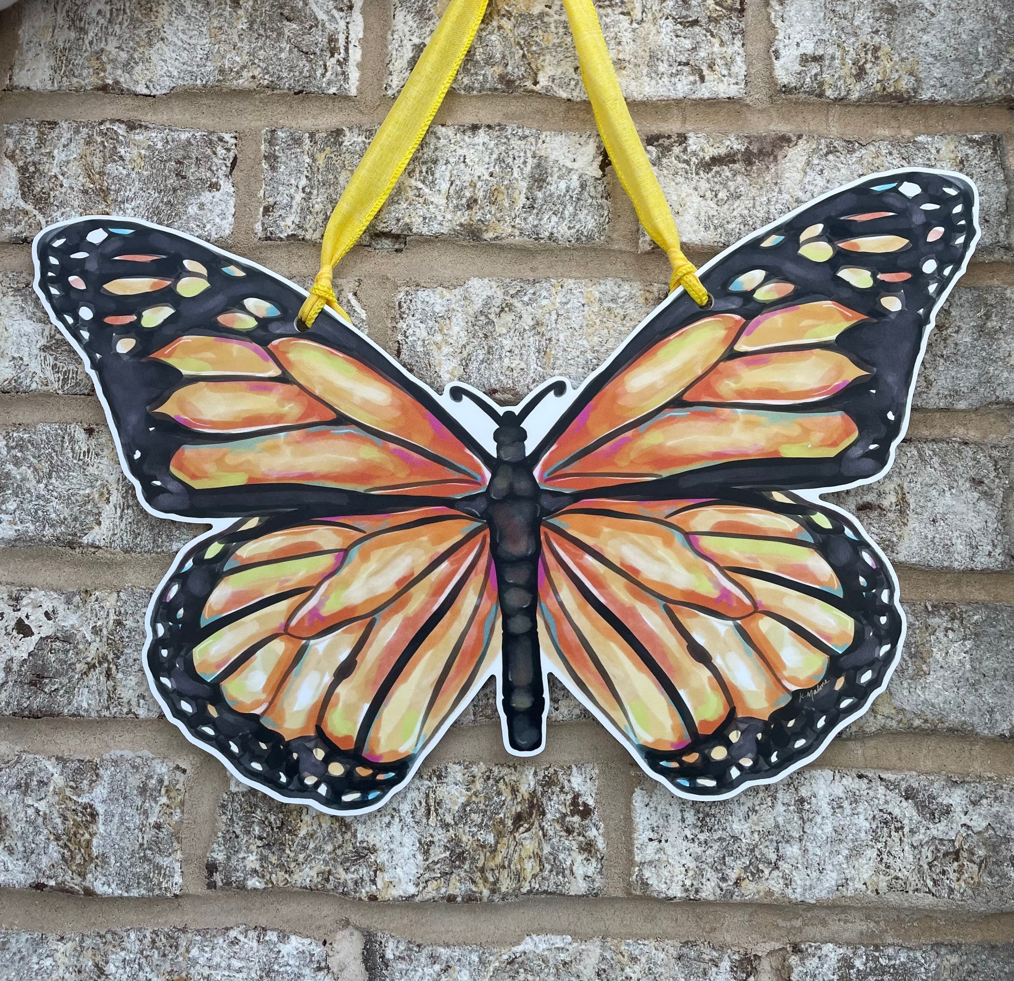 Monarch Butterfly Door Hanger