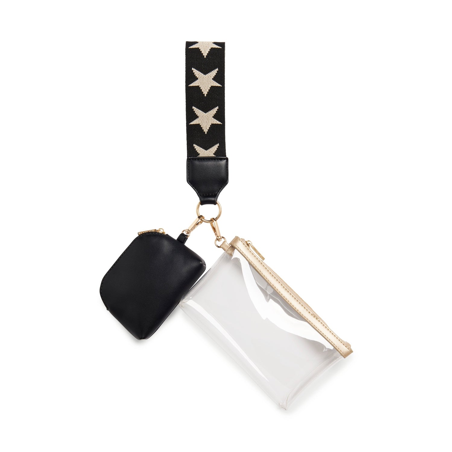 Mini Wristlet- Black