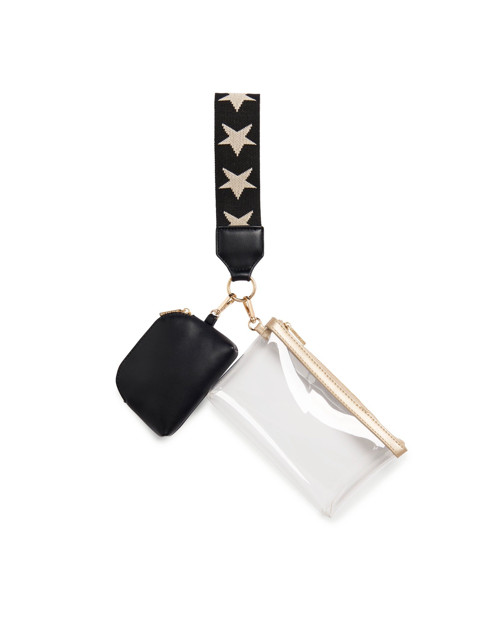 Mini Wristlet- Black