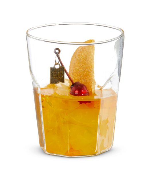 Old Fashioned Cocktail Ornament