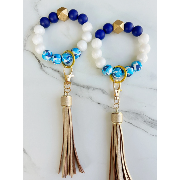 Wristband Keychain - Ocean Breeze