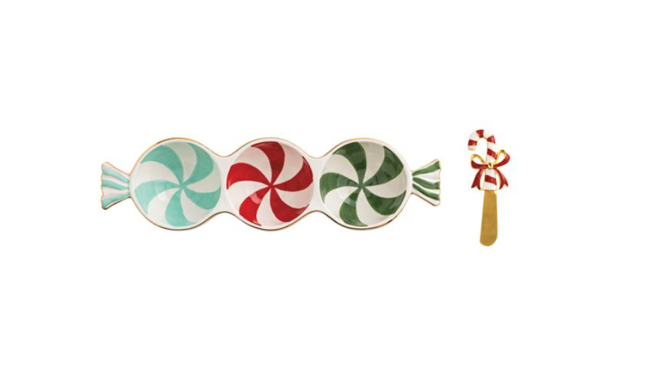 Peppermint Triple Tidbit Set