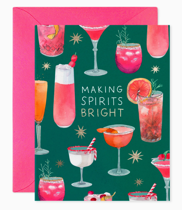 Holiday - Making Spirits Bright Greeting Card