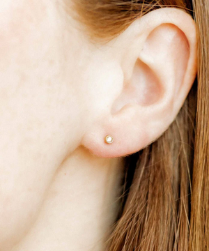 Screwback Stud - Cooper Clear