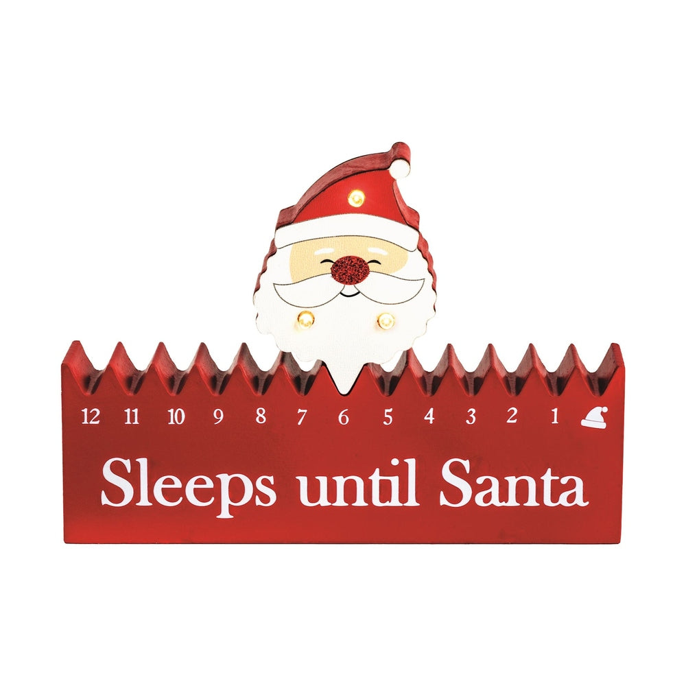 Santa Countdown Block