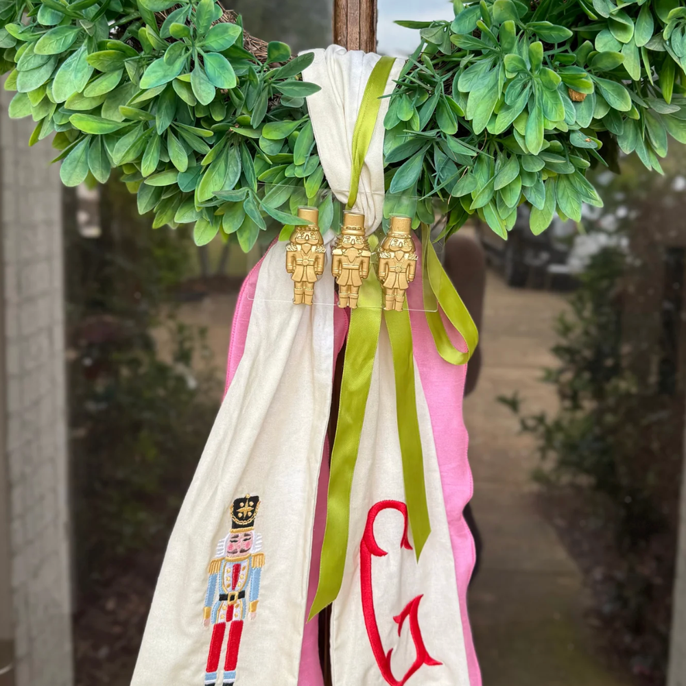 Wreath Ornament - Nutcrackers