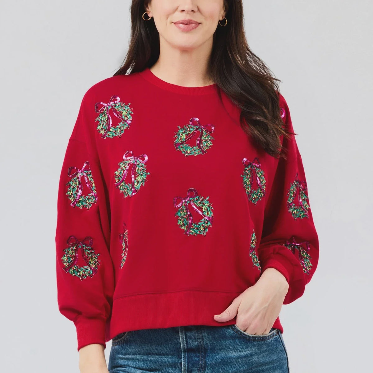 Berry Wreaths Sweatshirt
